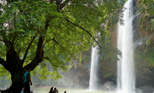 10 Gambar Curug Sodong Ciletuh Geopark + Sejarah Asal Usul 
