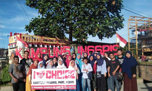 10 Gambar Kampung Inggris Pare Kediri, Sejarah Lokasi