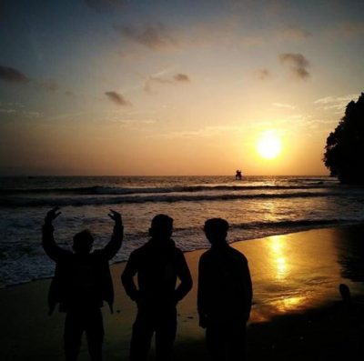 10 Gambar Pantai Batu Karas Ciamis Tiket Masuk Harga