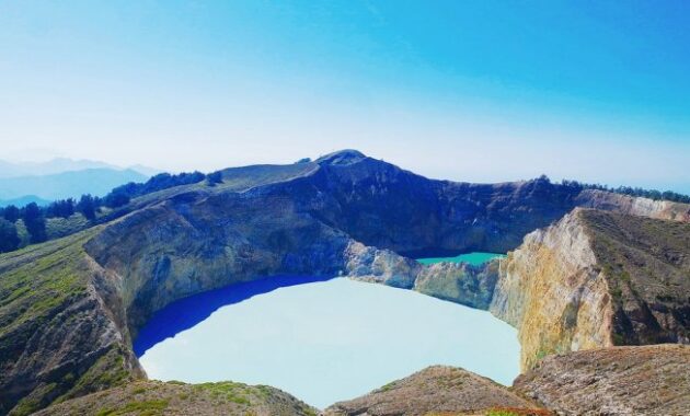 5 Danau Vulkanik di Indonesia Terbesar Buatan Asal Daerahnya / Letaknya
