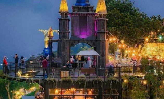 10 Tempat Wisata Malam Hari Anak Hits di Lembang, Suasana